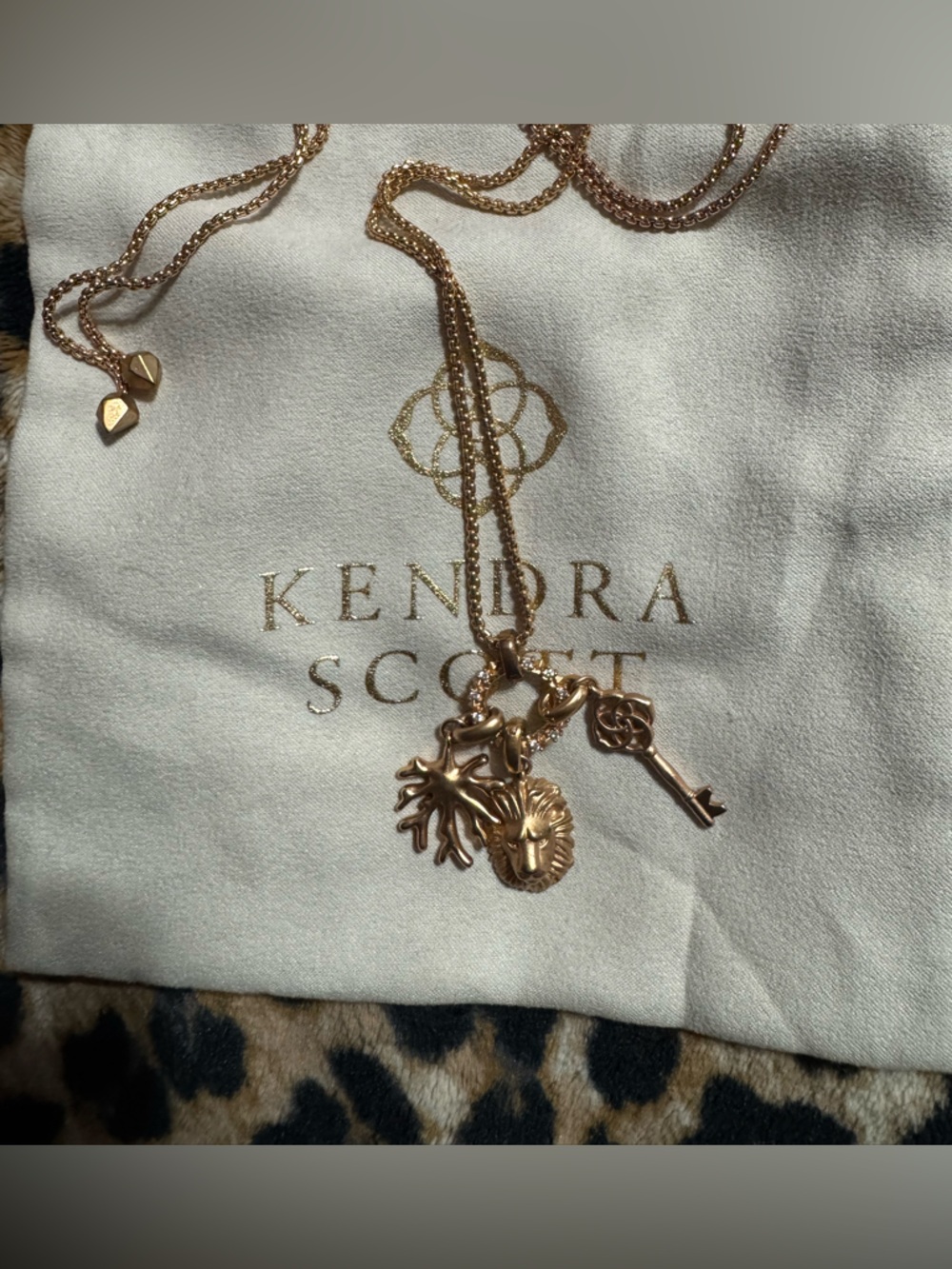 Kendra Scott charm necklace